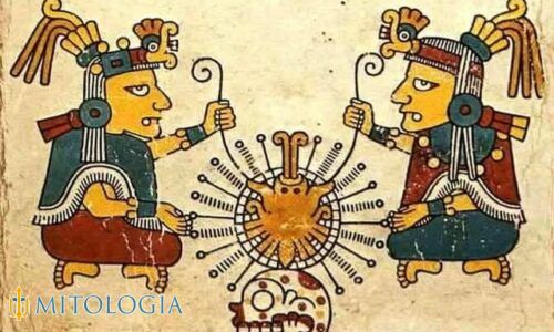 Ometeotl ––∈ El dios dual Azteca de la creación