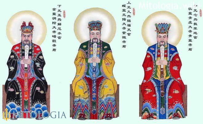 Sanguan Dadi ––∈ Los 3 oficiales del emperador que juzgan a la humanidad